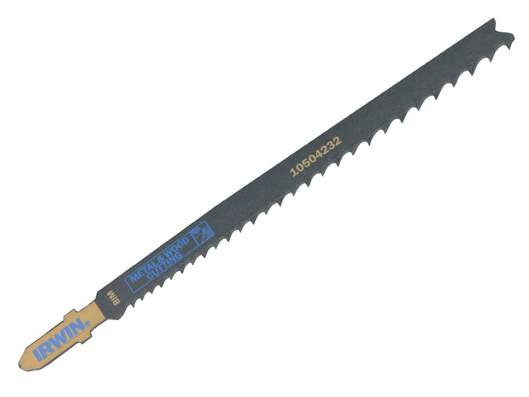 B&Q - 10504232 Jigsaw Blades Metal & Wood Cutting Pack Of 5 T345Xf Irw10504232 - Image 7