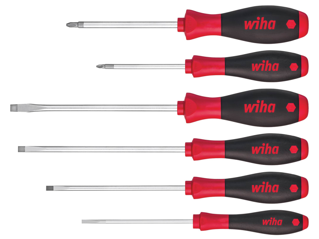 Wiha SoftFinish® SL/PZ Screwdriver Set, 6 Piece - Image 7