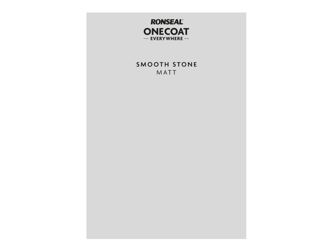 Ronseal Peel & Stick Everywhere Paint Swatch Smooth Stone Kcb.7415603.12704.00