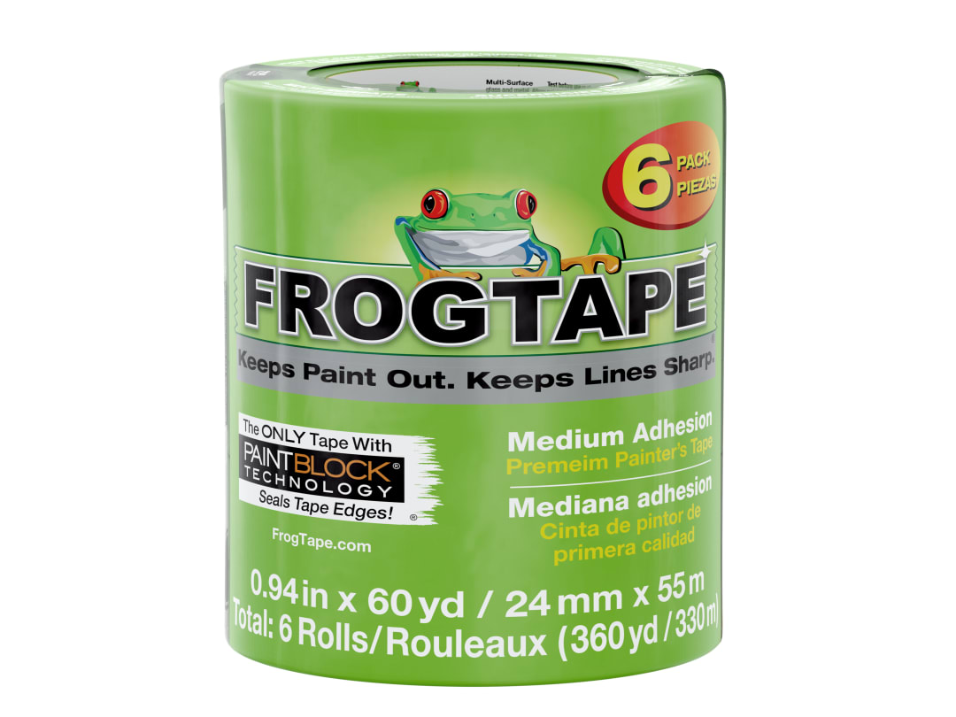Shurtape FrogTape Multi-Surface Masking Tape 24mm x 55m (Pack of 6) 240659