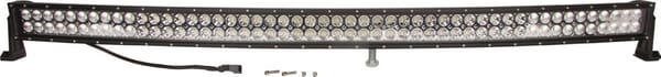 Kramp Work light bar LED, 300W, 25500lm, rectangular, 12/24V, white, 1371.6x79.5mm Deutsch plug, Combo, Curved, 100 LED's, LA10310