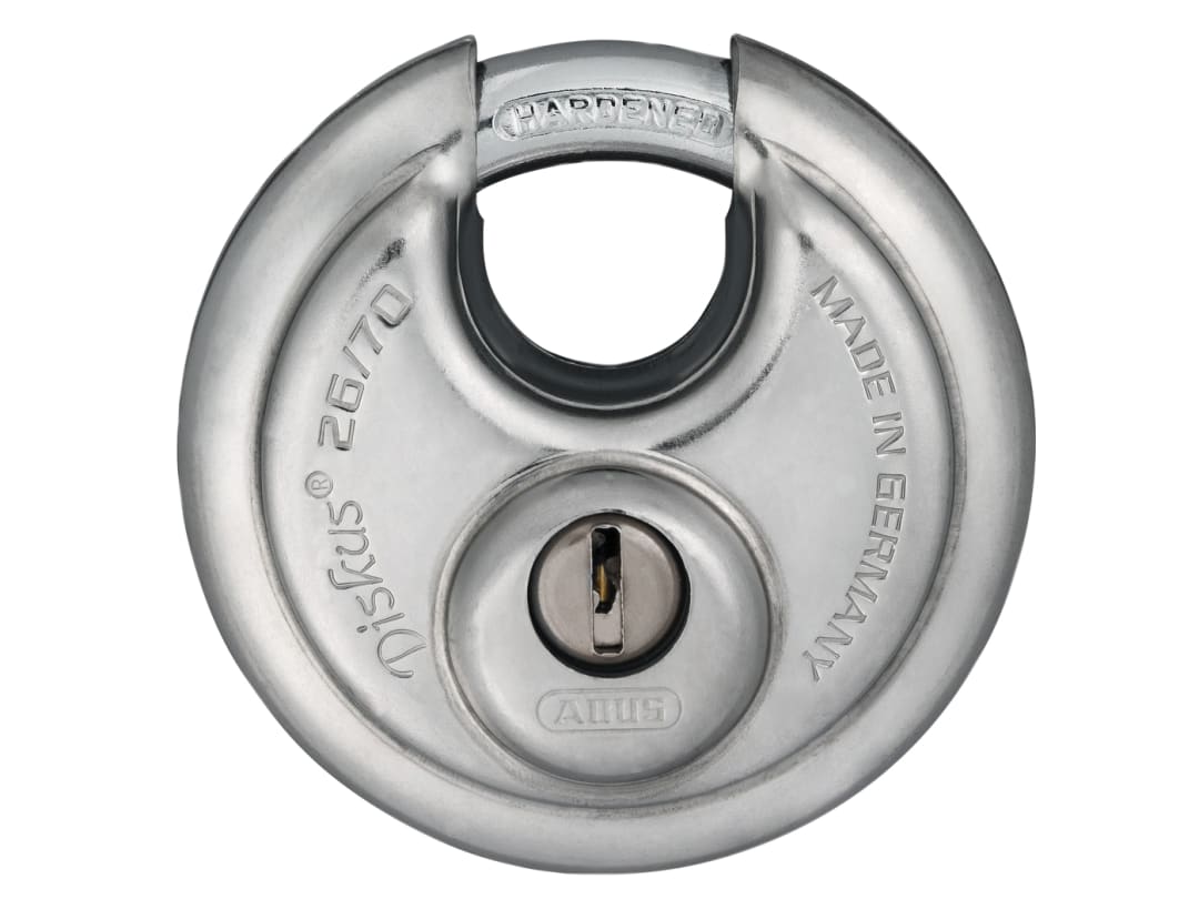 Abus 26 Series Diskus Stainless Steel Bodied Padlock - Image 9