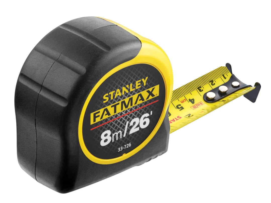 Stanley Fatmax Blade Armor Tape Measure Imperial & Metric 26ft / 8m 32mm - Image 7