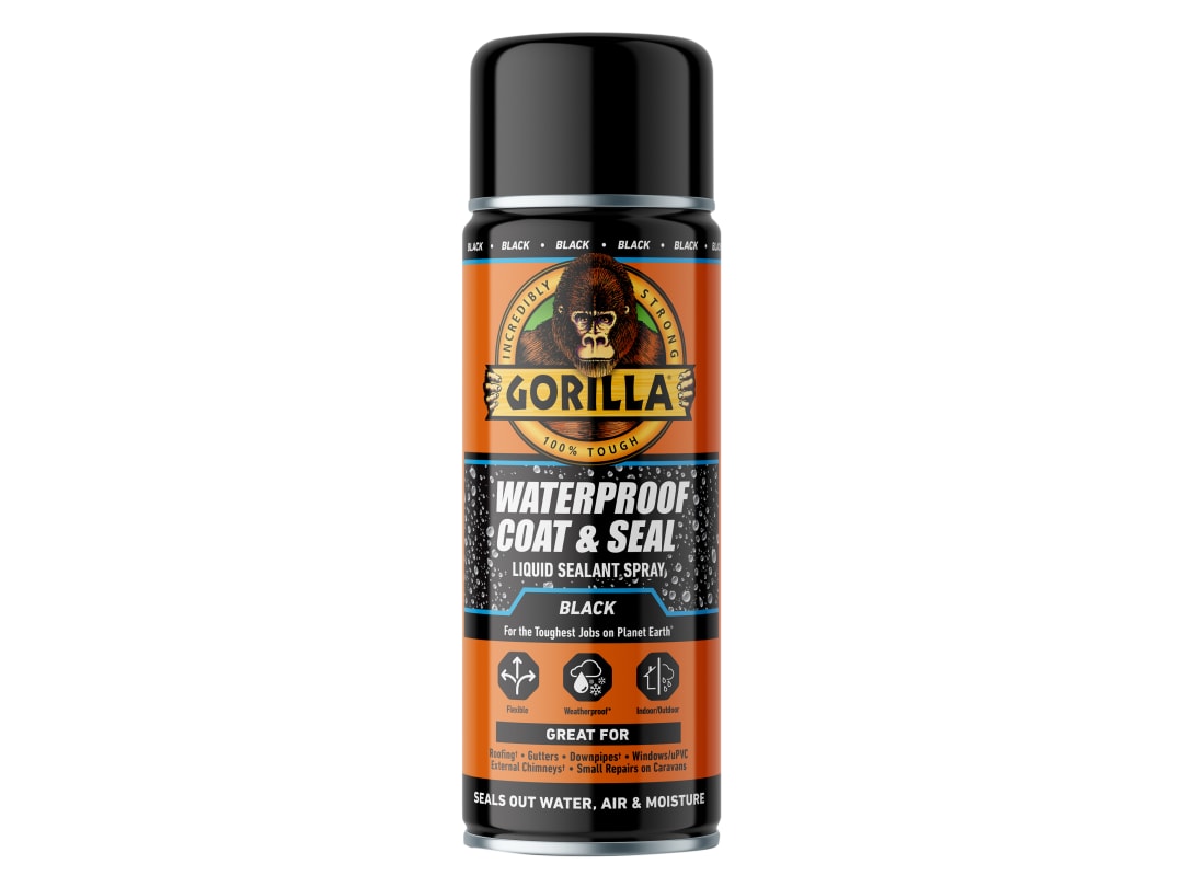 Gorilla Glue Waterproof Coat & Seal Spray - 450ml Black - Image 10