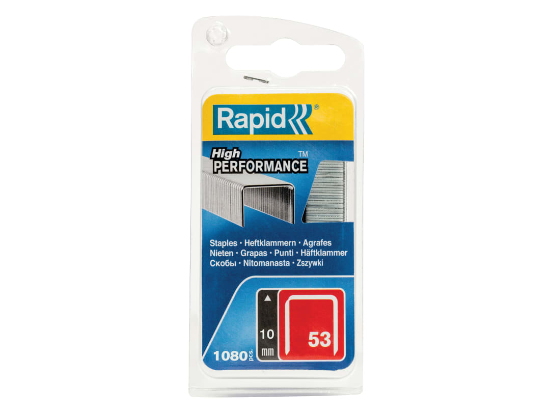 Rapid Light 53/10B 10 Mm Galvanised Staples (Pack 1080) 40109504 - Image 8