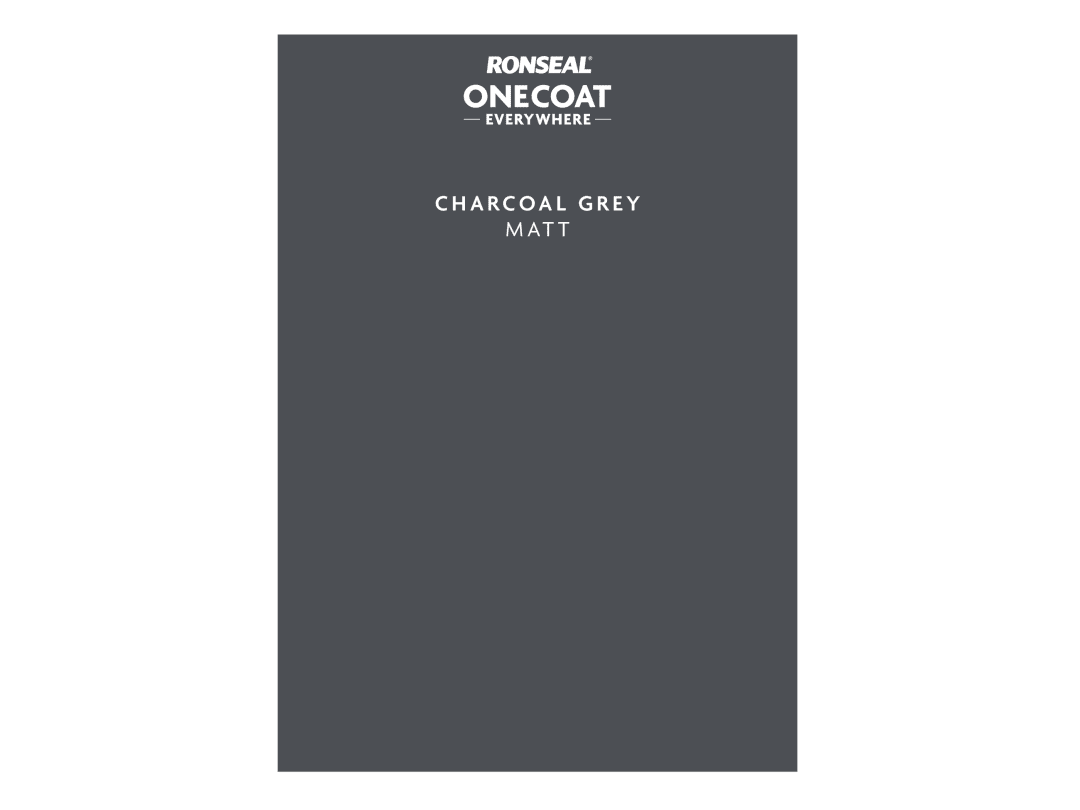 Ronseal Grey Peel & Stick Everywhere Charcoal Kcb.7415603.12804.00