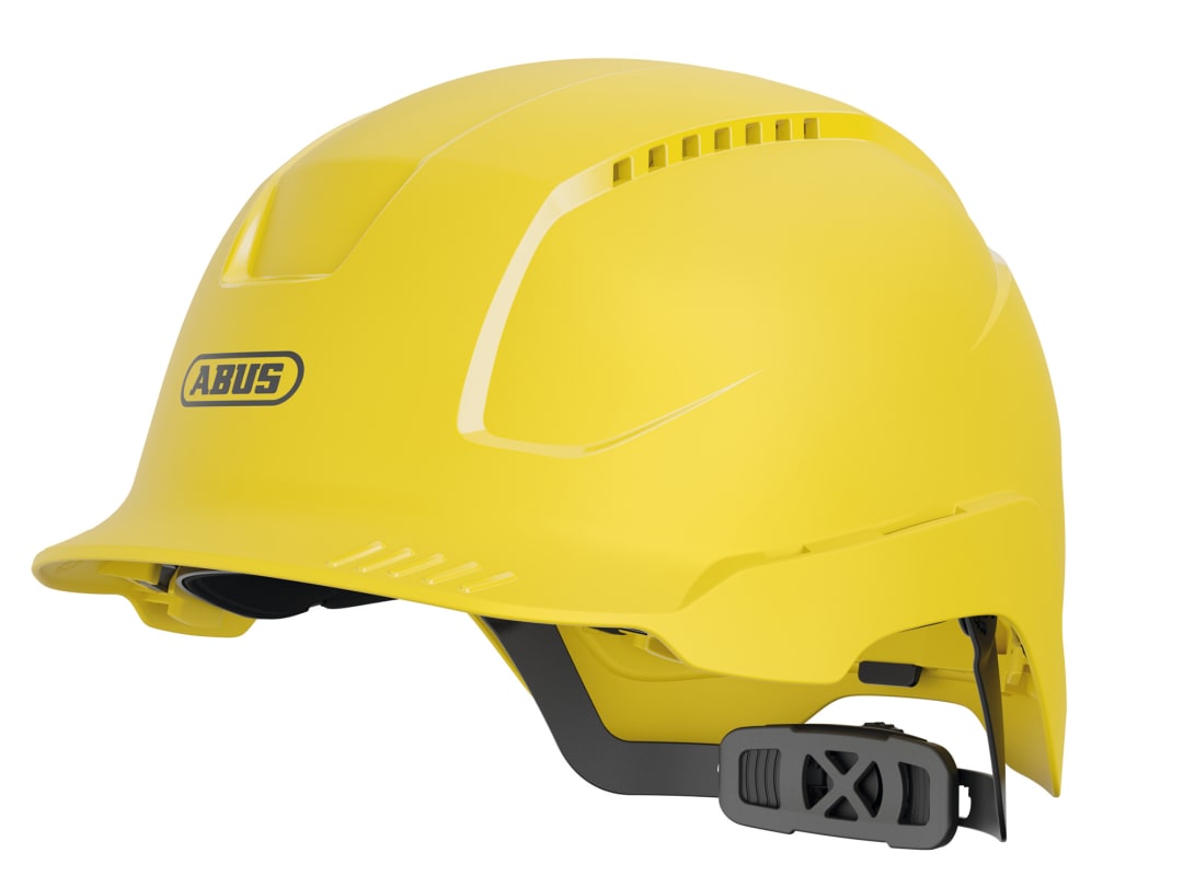 Abus Mechanical Yellow Abus Scator Vented Safety Helmet 10041396-01