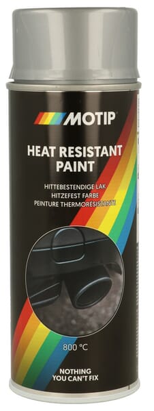 MOTIP Heat Resistant Paint Silver High Temperature Untreated Treated Spray 400ml - Image 5