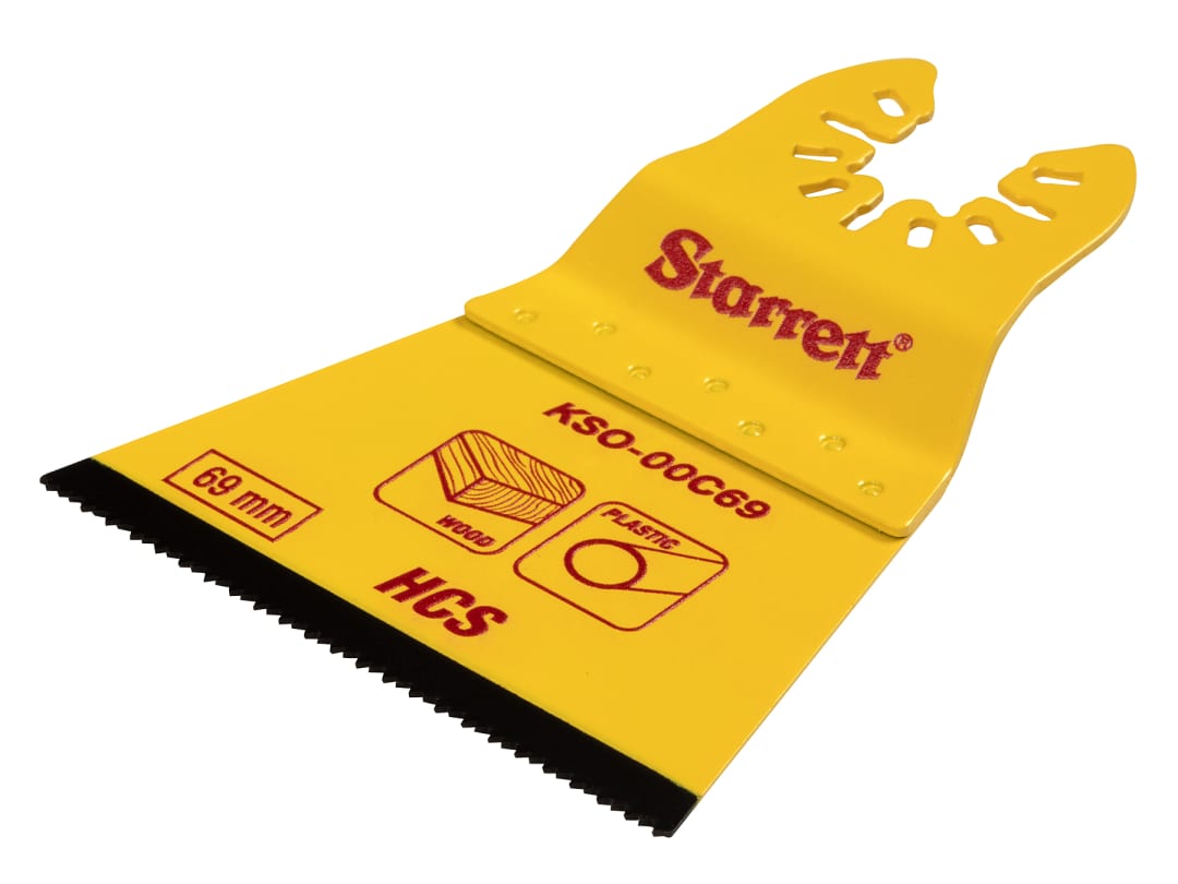 B&Q -  Kso-00C69 Flat-Sided Hcs Oscillating Blade 69 X 42mm X 18 Tpi Strkso00C69 - Image 3