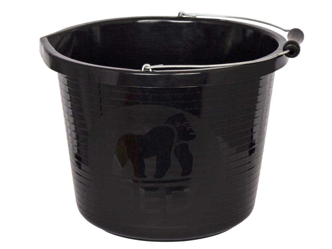 Red Gorilla Red/Black Gorilla Prm/Bk Premium Bucket 14 Litre (3 Gallon) - Image 9