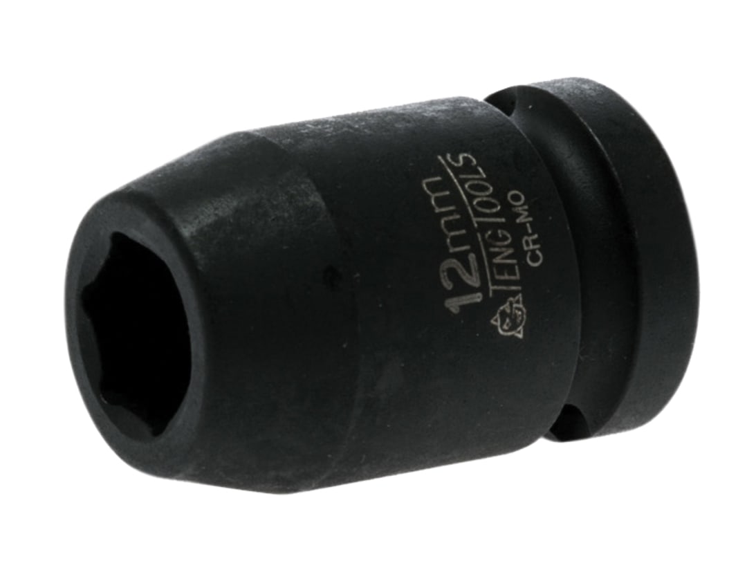 Teng Impact Socket Hexagon 6 Point 1/2In Drive 12Mm - Image 5