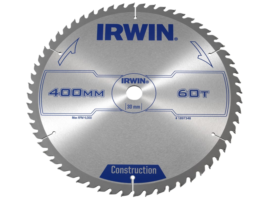 IRWIN® 1897348 General Purpose Table & Mitre Saw Blade 400 x 30mm ... - Image 8