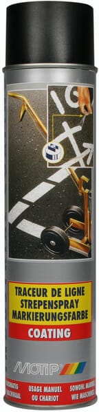 Motip Line spray (non-hand) black 000025