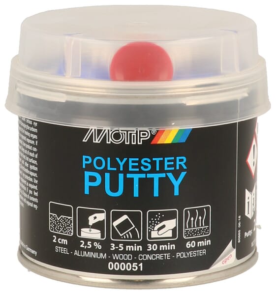 Motip Polyester putty 250 g 000051