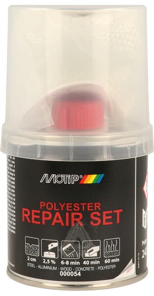 Motip Polyester repair kit 250 g 000054