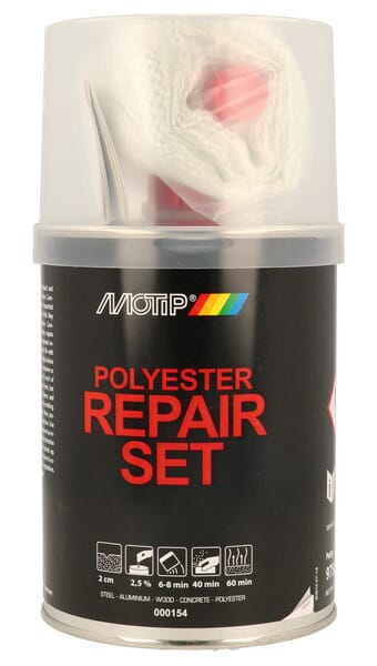 Motip Polyester repair kit 1,000g 000154