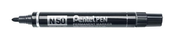 Pentel Black Marker N50 000219