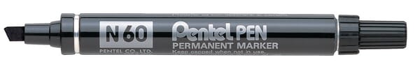 Pentel Black Marker N60 001915