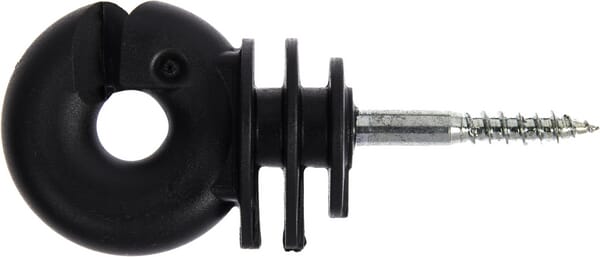 Gallagher Black Ring Insulator 25 Pieces 004089Gal