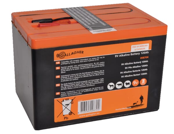 Gallagher Battery 9V 120Ah 008704Gal