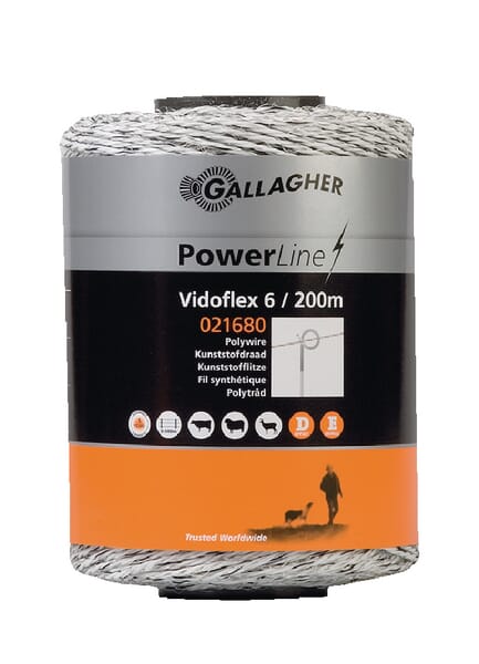 Gallagher Vidoflex 6 200M 021680Gal
