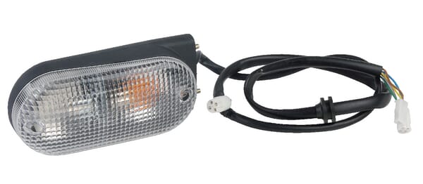 Cobo Light/Amber Direction And Position Lh Round, 12V, Amber/Transparent, Bolt On, 171X62x80.5mm, 0305460000