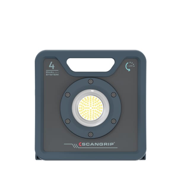 Durable 4000 lumen rechargeable LED work light