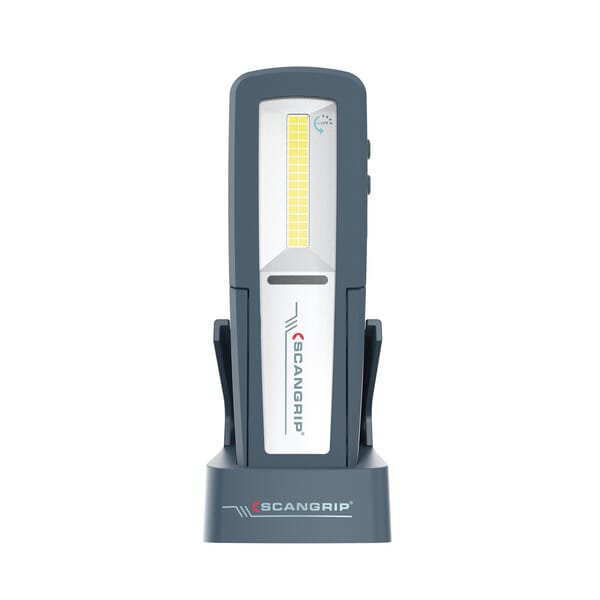 Rechargeable LED work light with charging base