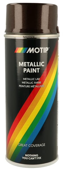 Motip Brown Metallic Paint 400Ml 04048