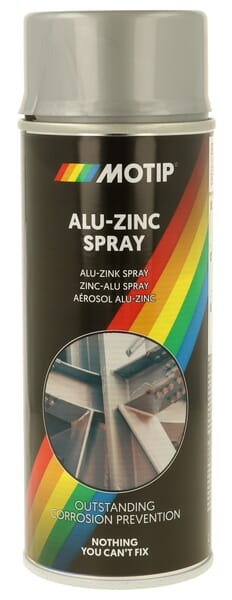 Motip Aluminium Zinc Spray 400Ml 04059