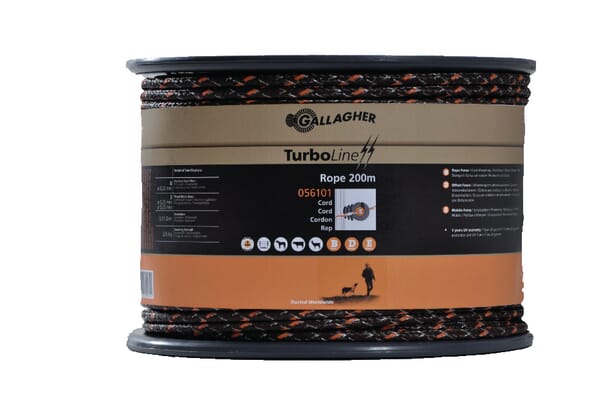 Gallagher Turboline Rope Terra 200M 056101Gal