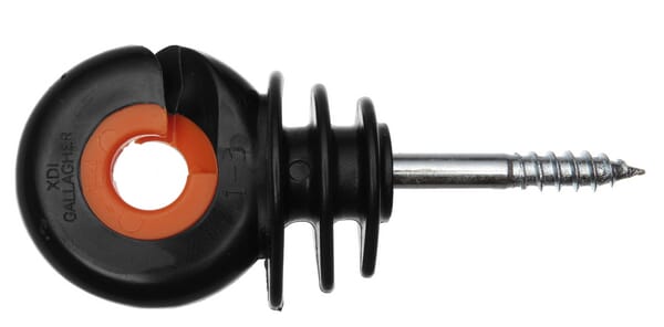 Gallagher Black Ring Insulator 75 Pieces 065059Gal