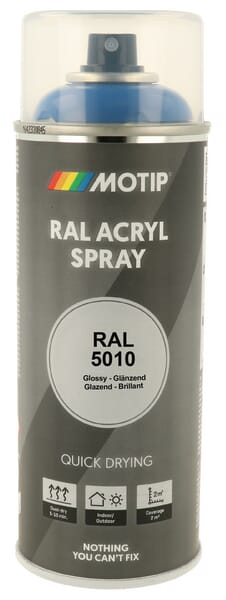 Motip Ral 5010 Acr Spray Gentian Bl 07004