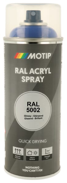 Motip Ral 5002 Acr Spray Ultramarine 07006