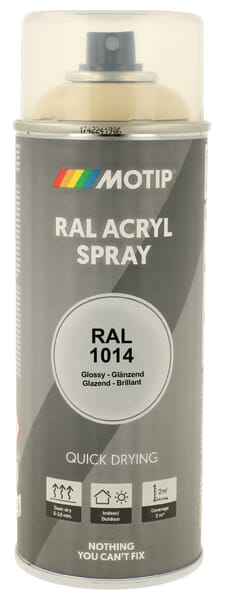 Motip Ivory Ral 1014 Spray Whit 07057