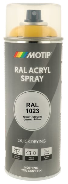 Motip Yellow Ral 1023 Acryl Traffic 07071
