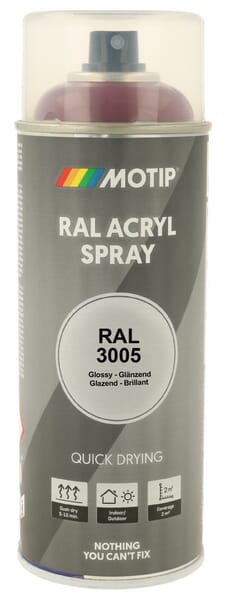 Motip Red Ral 3005 Spray Wine 07108