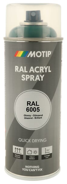 Motip Green Ral 6005 Spray Moss 07128
