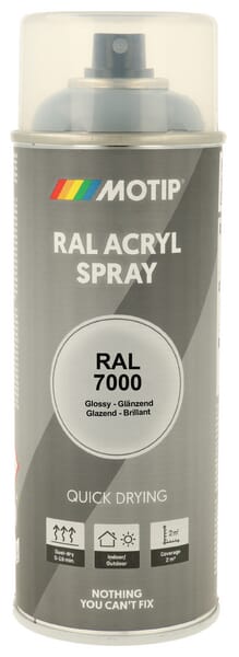 Motip Grey Ral 7000 Spray 07146