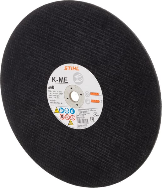 Stihl Cutting Disc K-Me Diameter 350Mm/14" 08350107001