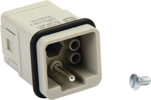 Harting Men's Insert Q, 7/0 Crimp 09120073001