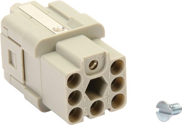 Harting Women's Insert Q, 7/0 Crimp 09120073101