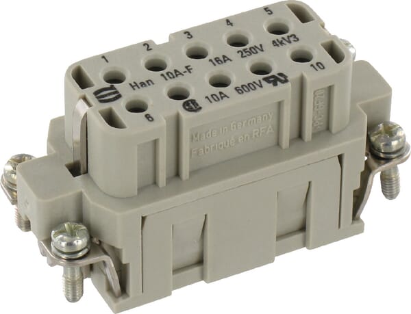 Harting Women's Insert A, 10P Crimp 09200103101