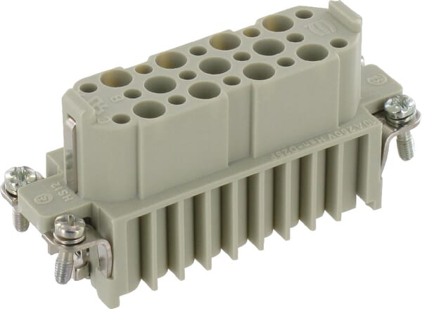 Harting Women's Insert D, 25P Crimp 09210253101