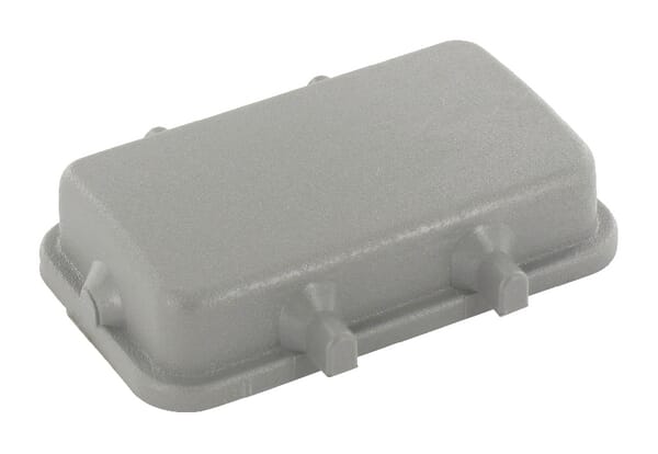 Harting Cover 10B With 4 Pegs, Plastic 09300105407