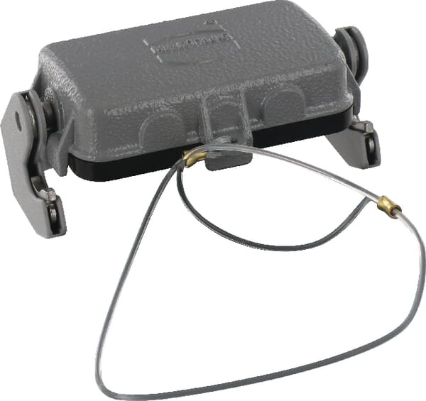 Harting Cover 10B With Single Lever, Metal 09300105432