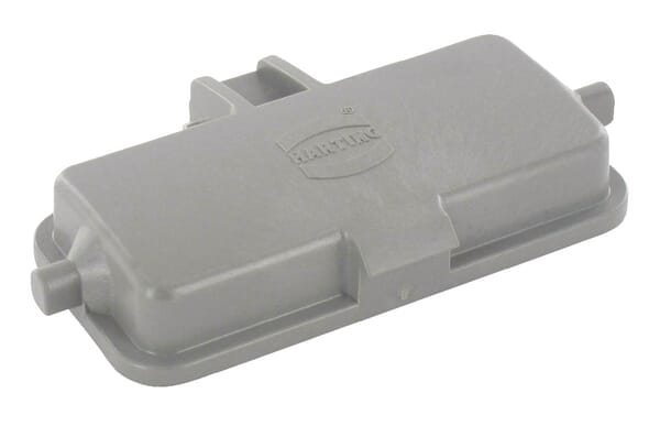 Harting Cover 16B With 2 Pegs, Plastic 09300165410