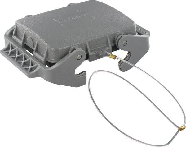 Harting Cover 32B With Double Lever, Metal 09300325420