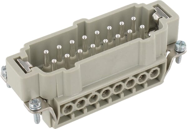 Harting Men's Insert E, 16P Screw 17-32 09330162611