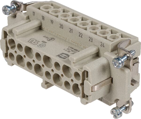 Harting Women's Insert E, 16P Screw 17-32 09330162711